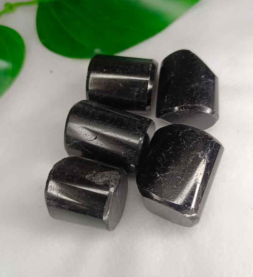Black Turmaline Tumbles