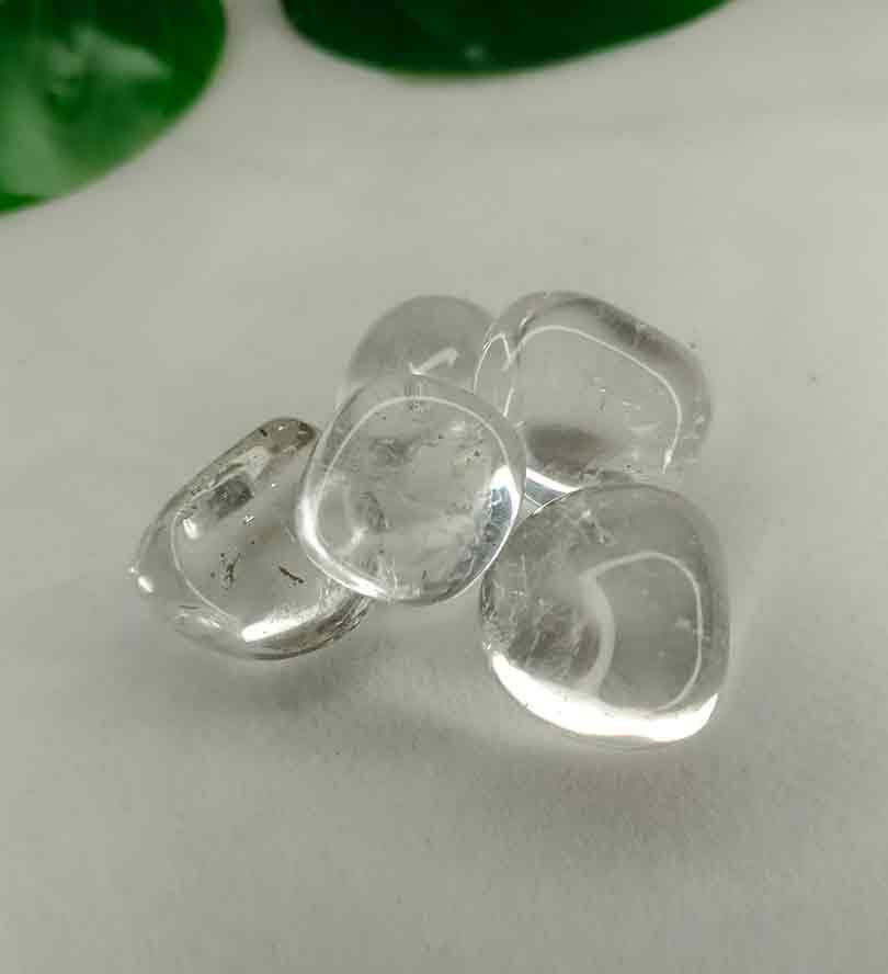 Clear Quartz Tumbles