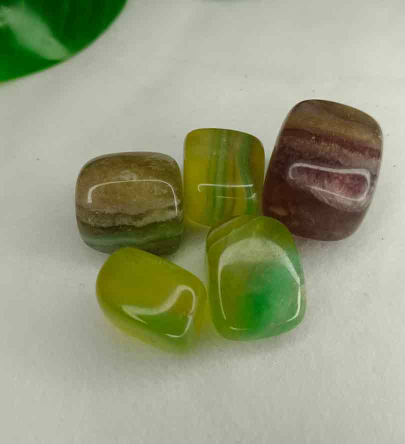 Fluorite  Tumbles