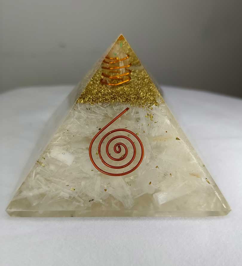 Selenite Orgonite