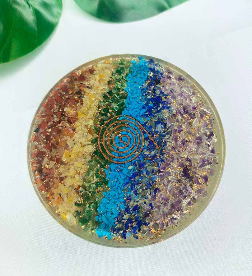Seven Chakras Coaster